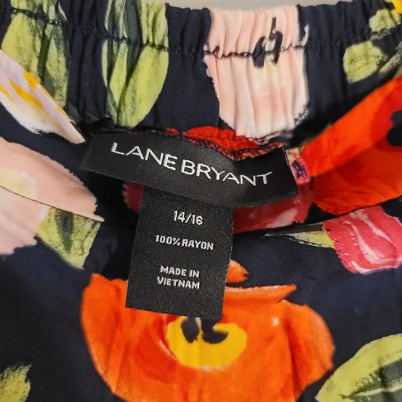 Lane Bryant Floral A line skirt - Picture 4 of 4